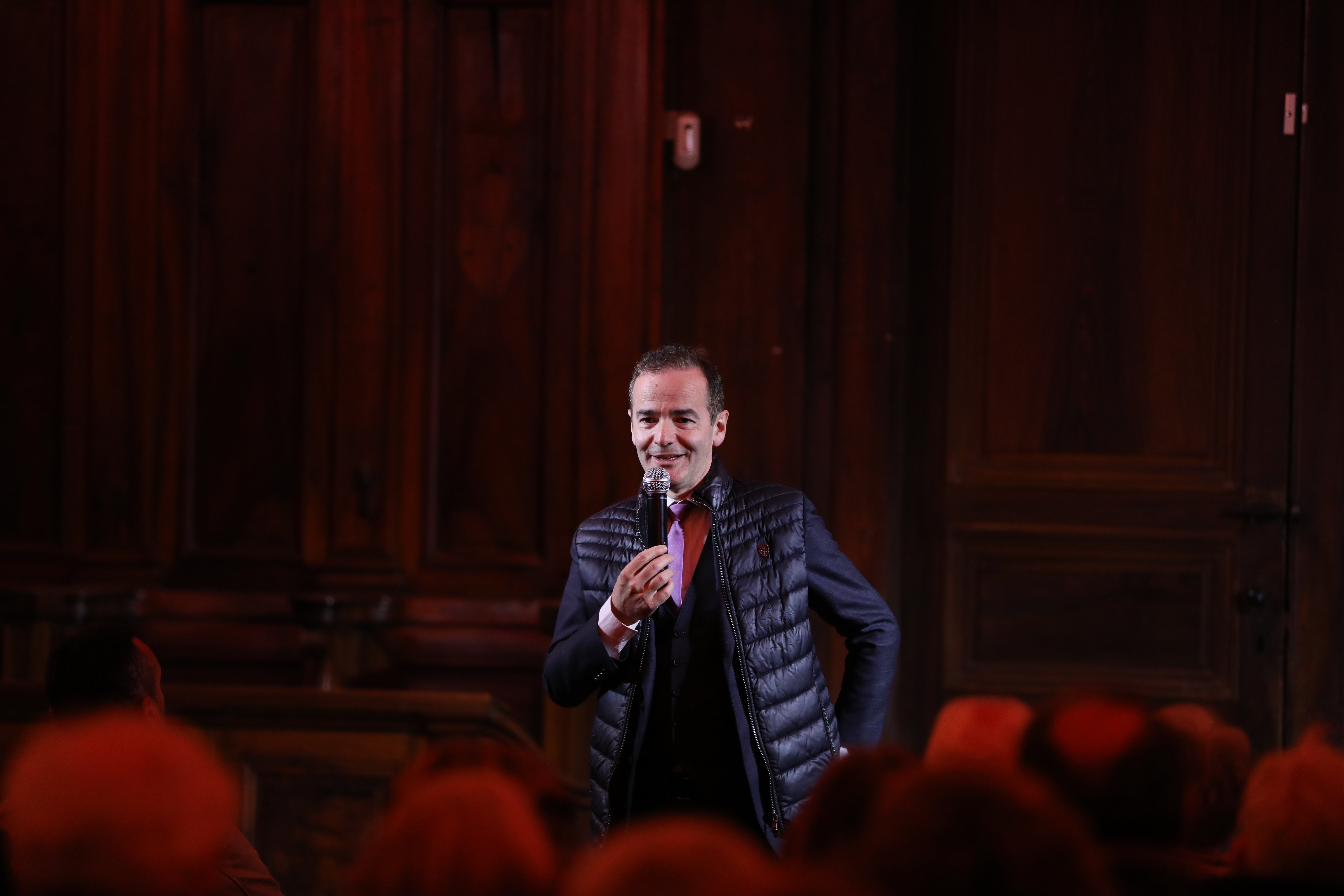 Franck Ferrand à la Chapelle des Feuillants