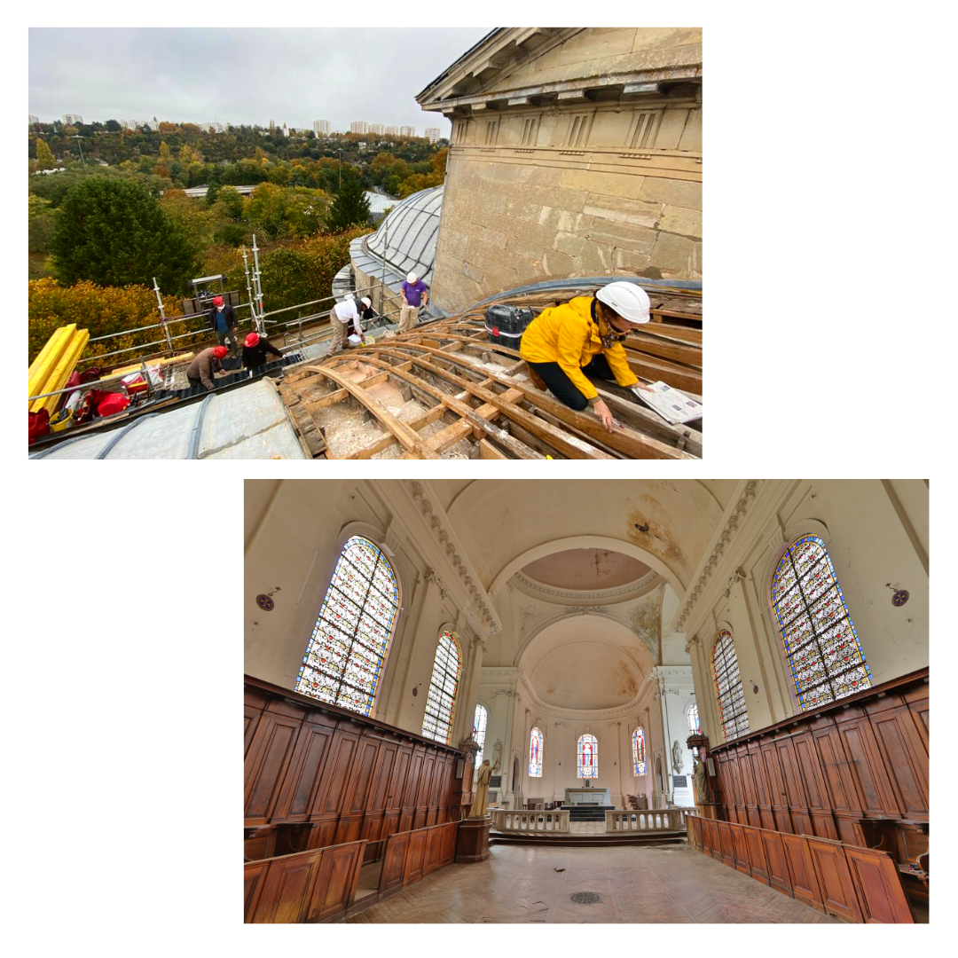La restauration de la Chapelle en 2021